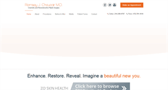 Desktop Screenshot of drchoucair.com